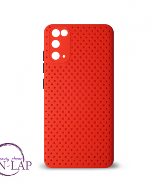 Futrola silikon rupicasta Samsung Galaxy G980F / S20 crvena