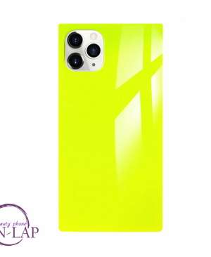 Futrola Silikon Kockice Iphone 11 Pro / neon zuta