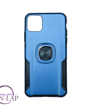 Futrola Silikon Hard + Ring Iphone 11 Pro Max plava