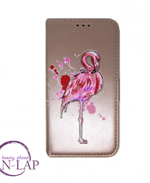 Futrola preklop Samsung G950 / S8 / flamingo