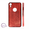 Futrola Iphone XR / 2u1 stras i cirkoni crvena