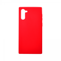 Futrola Silikon Color Samsung N975F / Note 10 Plus crvena