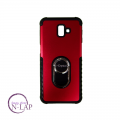 Futrola Samsung J610F / J6 Plus / Silikon Hard + Ring crvena