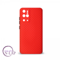 Futrola silikon rupicasta Samsung Galaxy G985F / S20 Plus crvena