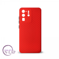Futrola silikon rupicasta Samsung Galaxy G988F/ S20 Ultra crvena