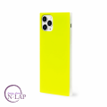 Futrola Silikon Kockice Iphone 11 Pro / neon zuta