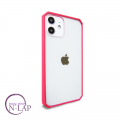 Futrola Iphone 11 / Polygonal Edge pink