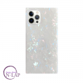 Futrola Silikon Kockice Iphone 12 Pro Max (6.7") biserna bela