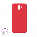 Futrola silikon Color Samsung J610 / J6 Plus crvena