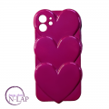 Futrola Candy Iphone 12 6.1 / srce pink