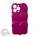 Futrola Candy Iphone 14 Pro / srce pink