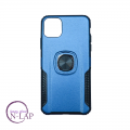Futrola Silikon Hard + Ring Iphone 11 Pro Max plava