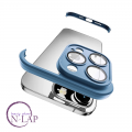 Futrola mat ivice BAMPER Iphone 14 Pro Max / plava
