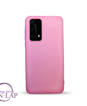 Futrola Silikon Color Huawei P40 pink