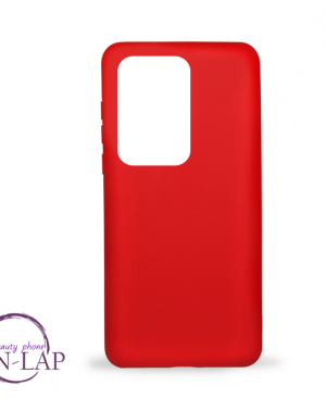 Futrola Silikon Color Samsung G988F/ S20 Ultra crvena
