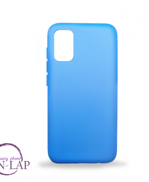 Futrola Silikon Color Samsung A415F / A41 plava