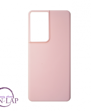 Futrola Silikon Color Samsung G998F / S21 Ultra roze