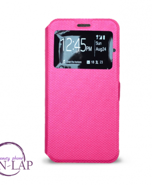 Futrola preklop Samsung J710 / J7 2016 / flip top pink