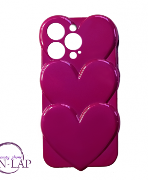 Futrola Candy Iphone 14 Pro / srce pink